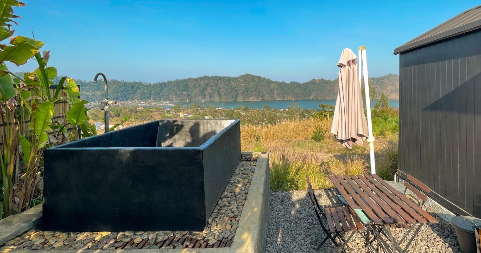 Bobocabin Kintamani, Bali Buitenkant foto