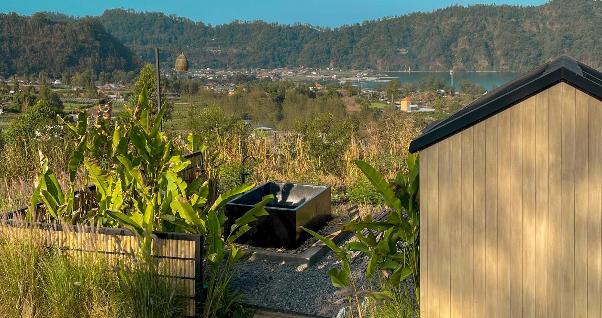 Bobocabin Kintamani, Bali Buitenkant foto